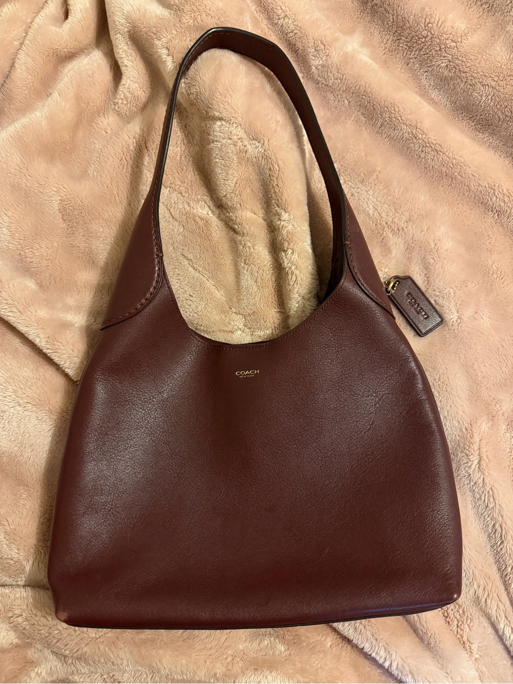 Coach Brooklyn 28 in Burgundy